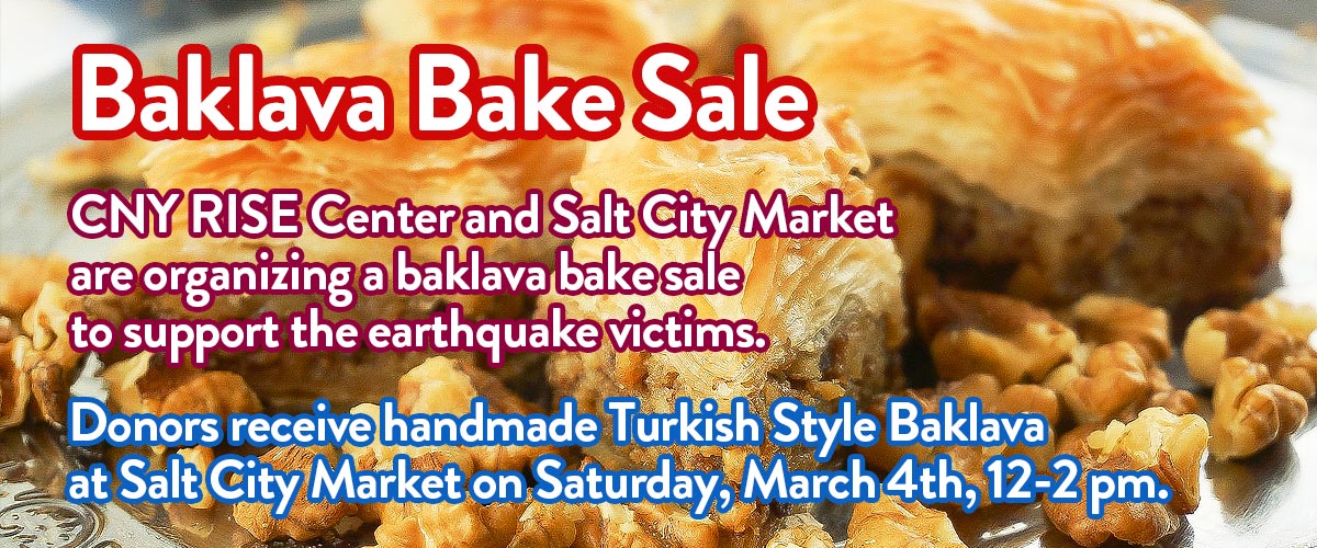 Baklava Bake Sale